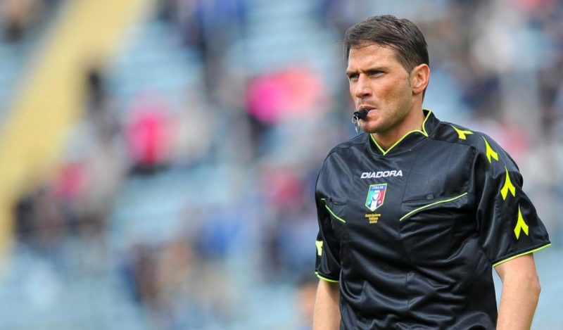 Mercoledì da Serie A per l’arbitro di Tivoli Fabrizio Pasqua