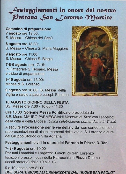 Notte di San Lorenzo, a Tivoli si festeggia ricordando Rino Gaetano