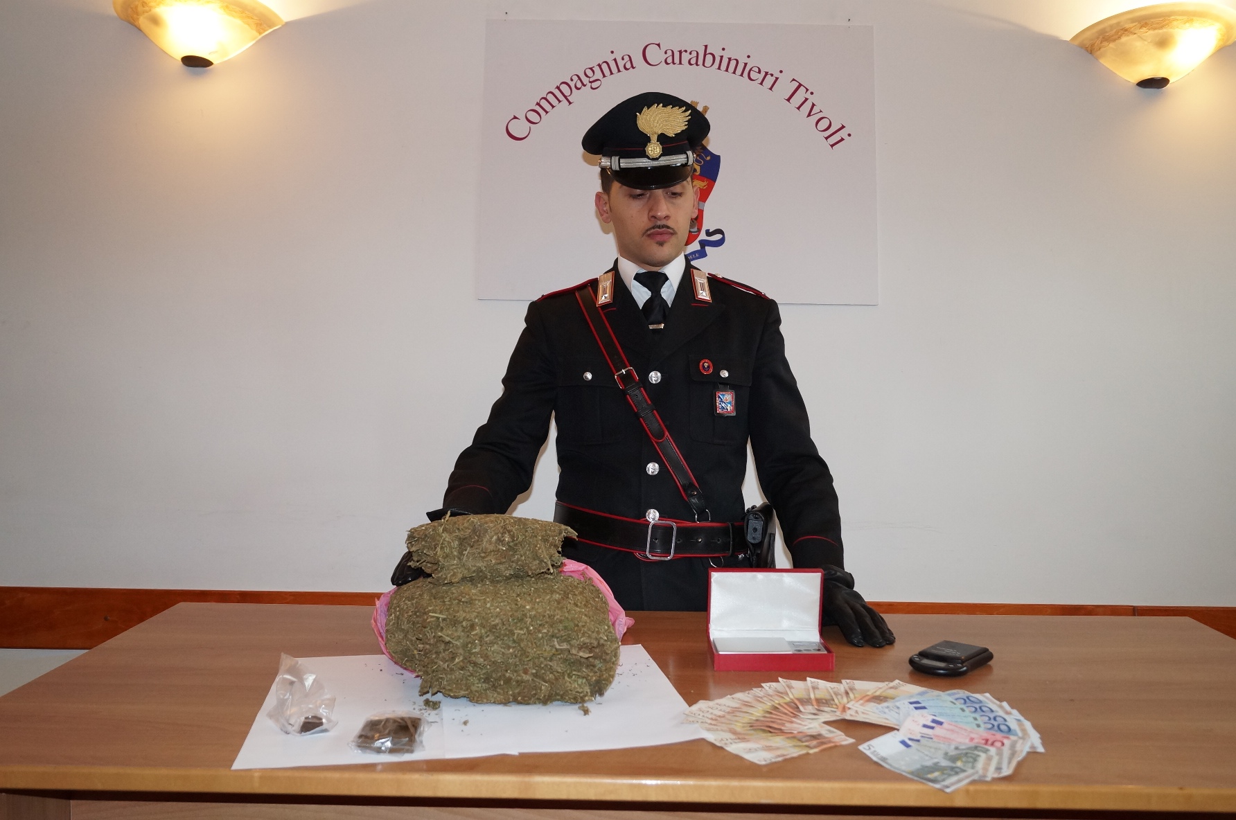 Subiaco: una serra di marijuana in casa