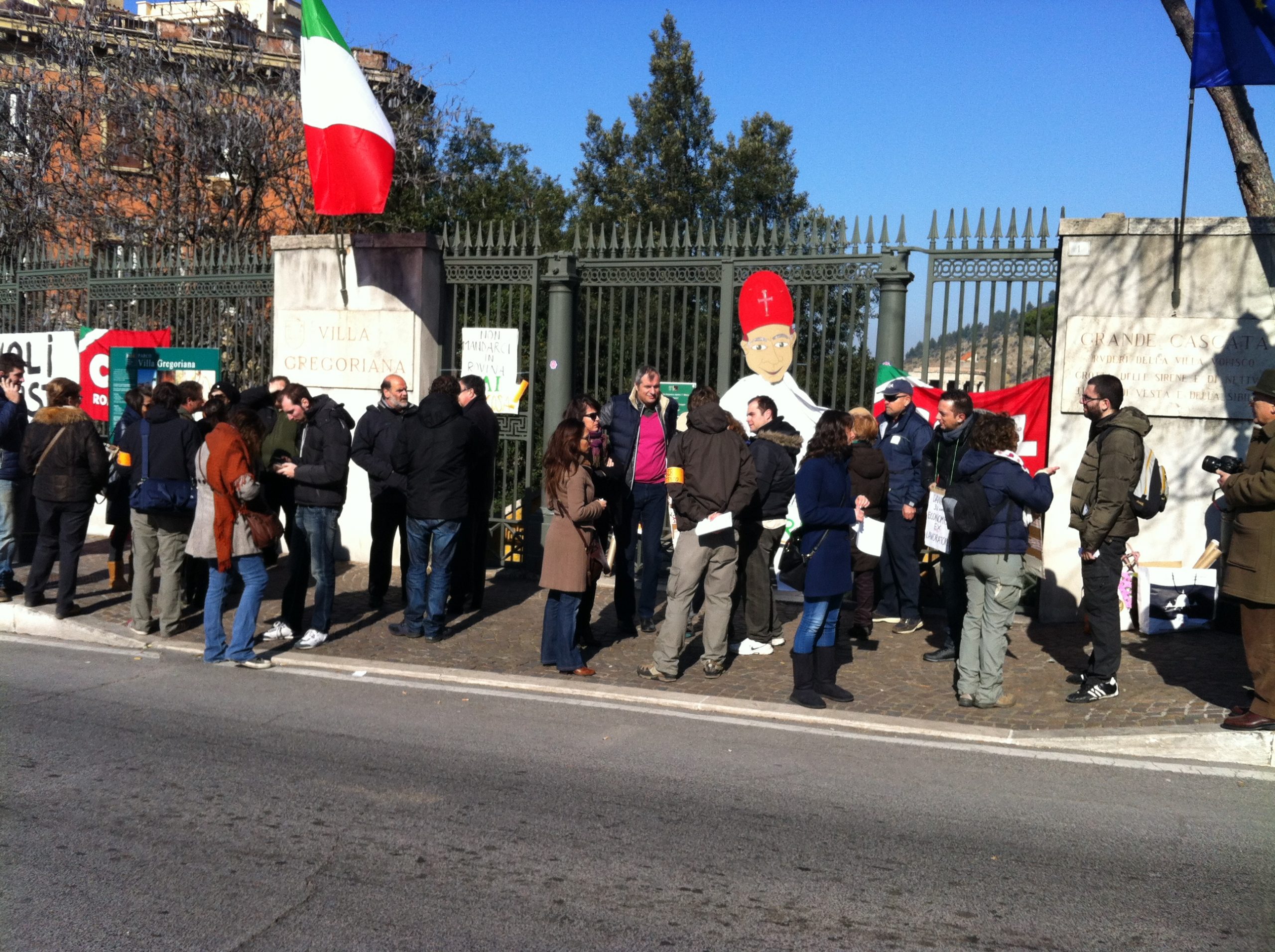 Villa Gregoriana, nuovo tavolo per gli ex dipendenti di Coopculture