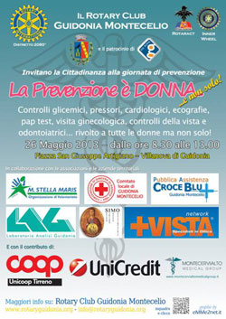 “Giornata della Salute: la prevenzione è Donna e non solo”