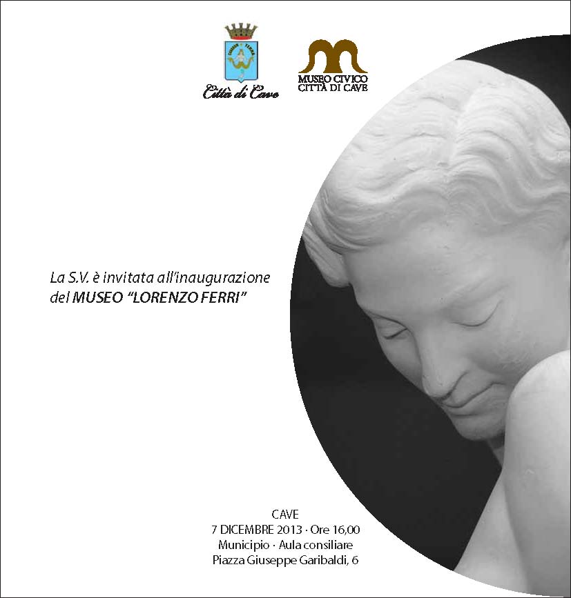 Cave, inaugurazione Museo Lorenzo Ferri