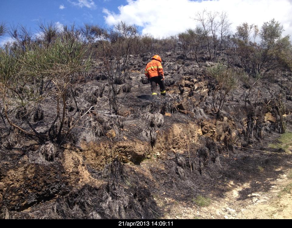 Vicovaro: incomincia la stagione degli incendi