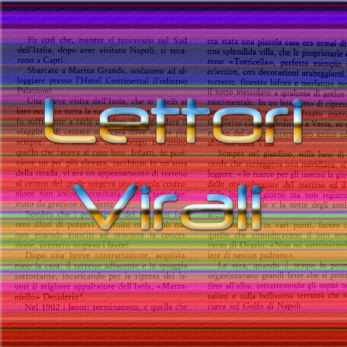 Per il “Maggio dei libri” torna LettoriVirali con due AperiLibro