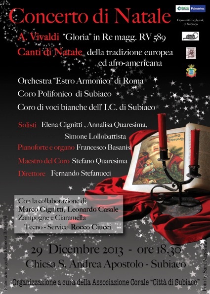 Concerto di Natale con il Coro polifonico Città di Subiaco