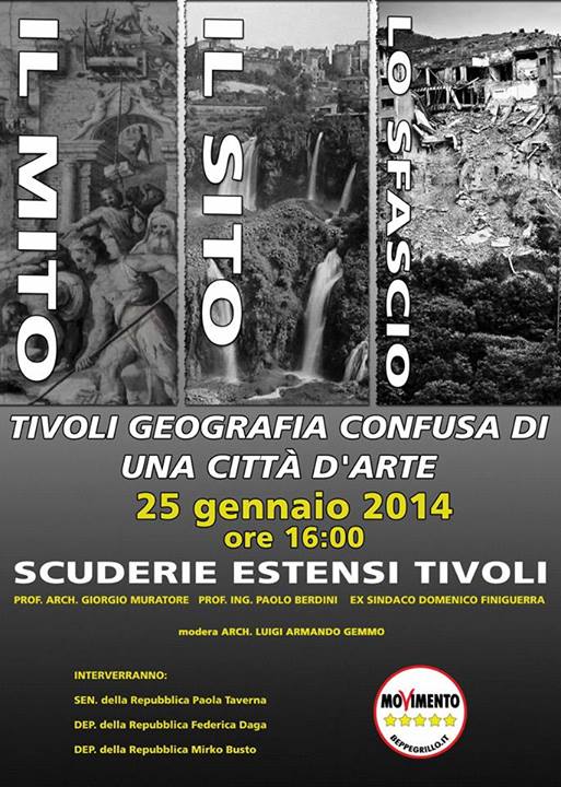 Un convegno su Tivoli, dal “mito” allo “sfascio”