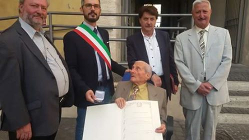 La Medaglia della Liberazione all’ultimo superstite dell’eccidio delle Pratarelle