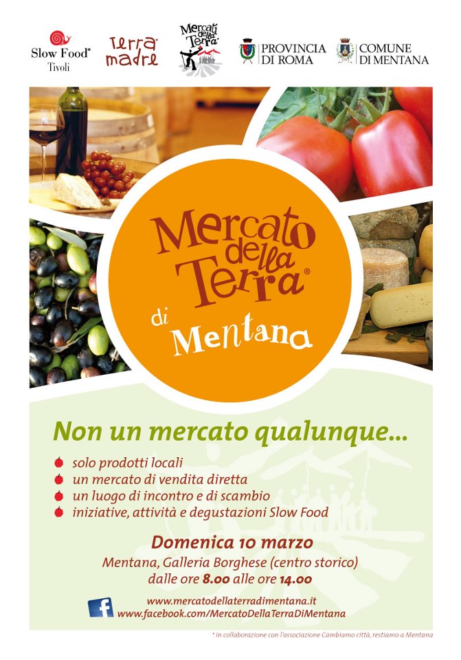 Mentana, domenica c’è il Mercato della Terra