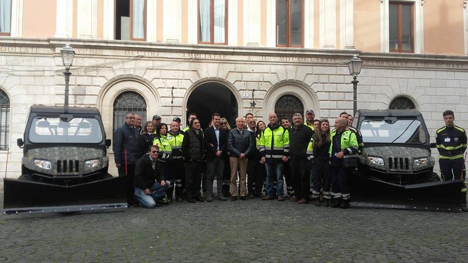 Tivoli, arrivano nuovi mezzi per le attività di Protezione Civile
