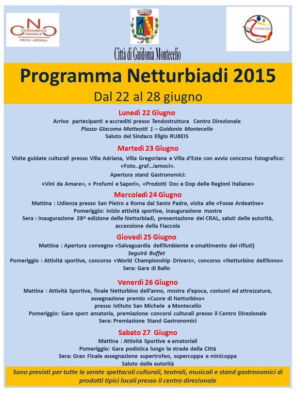 Guidonia, seicento spazzini pronti per le Netturbiadi