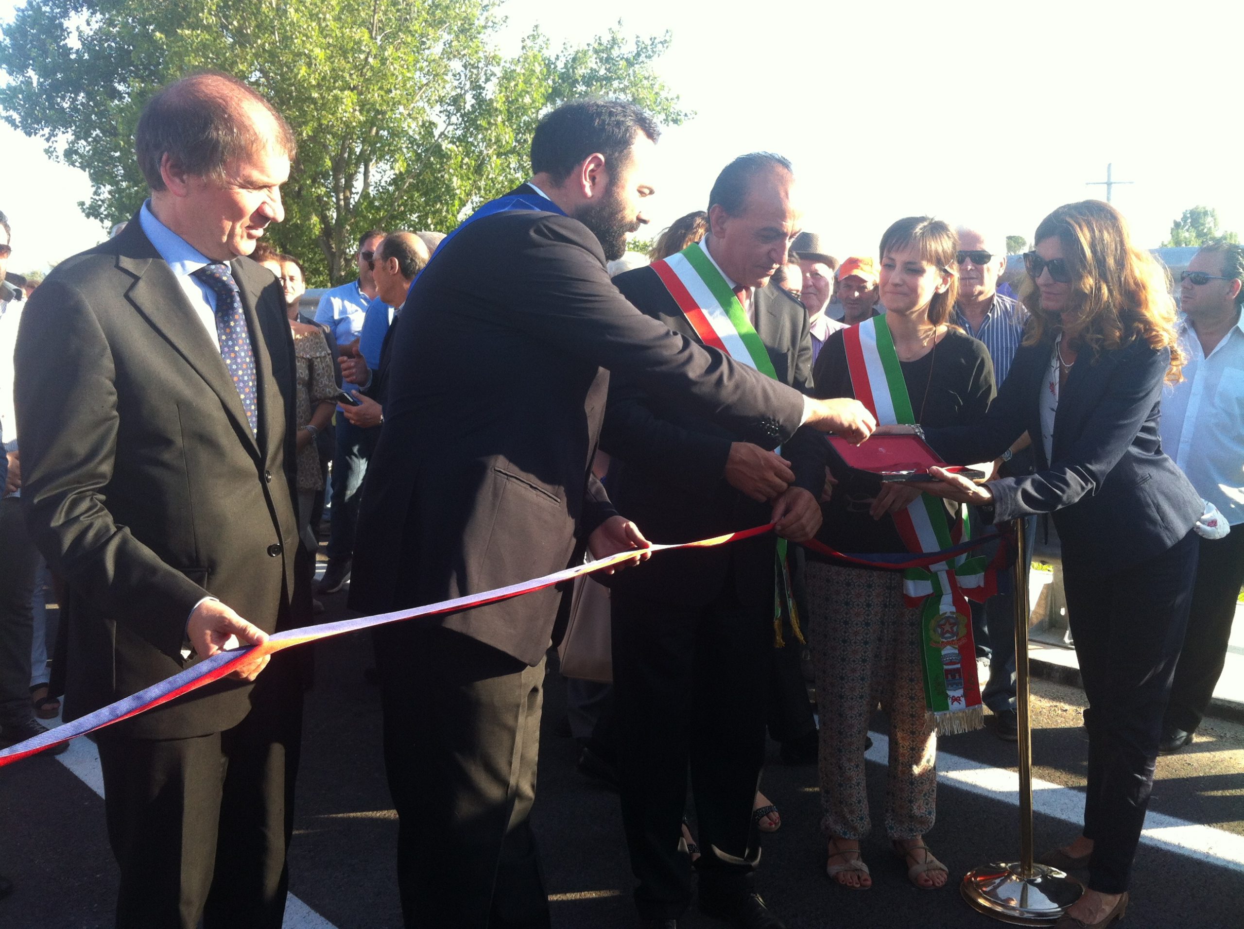 Apre il Nodo di Ponte Lucano, taglio del nastro per l’opera da 26 milioni di euro