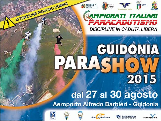 Iniziato il conto alla rovescia per il Guidonia Para Show 2015