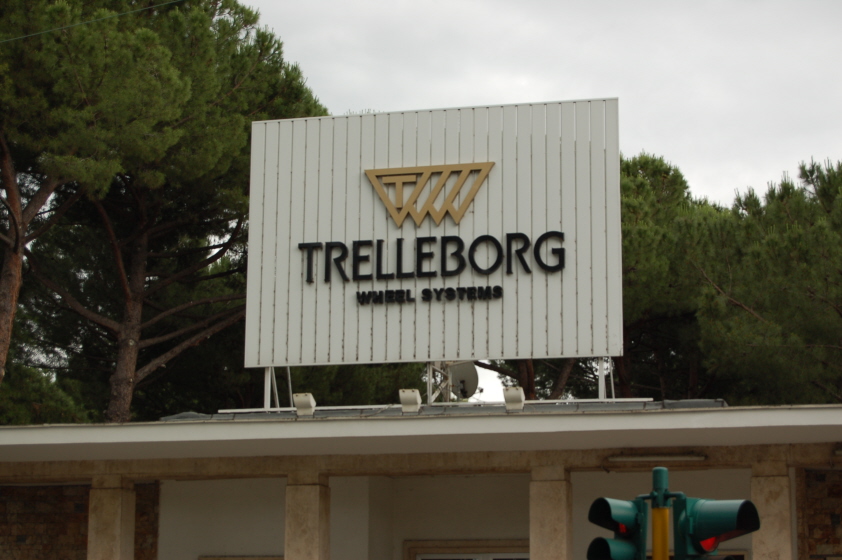 Trelleborg, incidente sul lavoro. Ferito un operaio