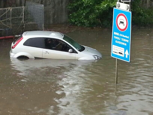 Nuova emergenza meteo: altri danni a Tivoli domenica pomeriggio