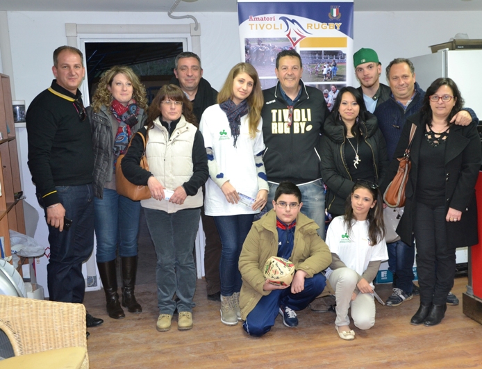 Tivoli Rugby, premiati i vincitori di “Disegna la mascotte e vai al 6 Nazioni”