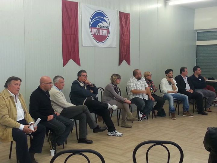 #EleTivoli: il Movimento Tivoli Terme si presenta pubblicamente