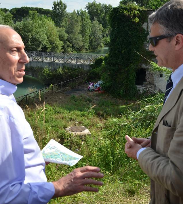 Il Comune al lavoro per salvare Pontelucano dagli allagamenti e il Mausoleo dal muro