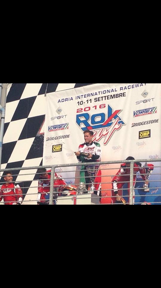 Il tiburtino Cinti per la quarta volta campione italiano di kart, ora caccia  a quello mondiale