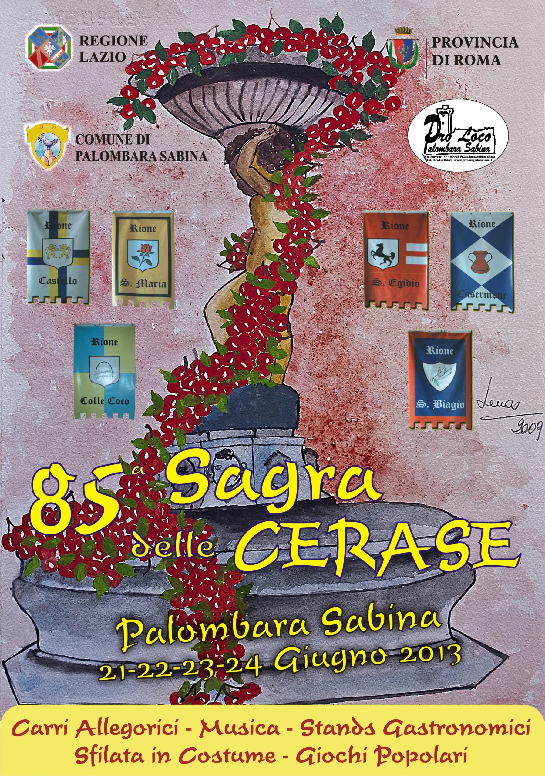 Palombara, 85esima Sagra delle Cerase