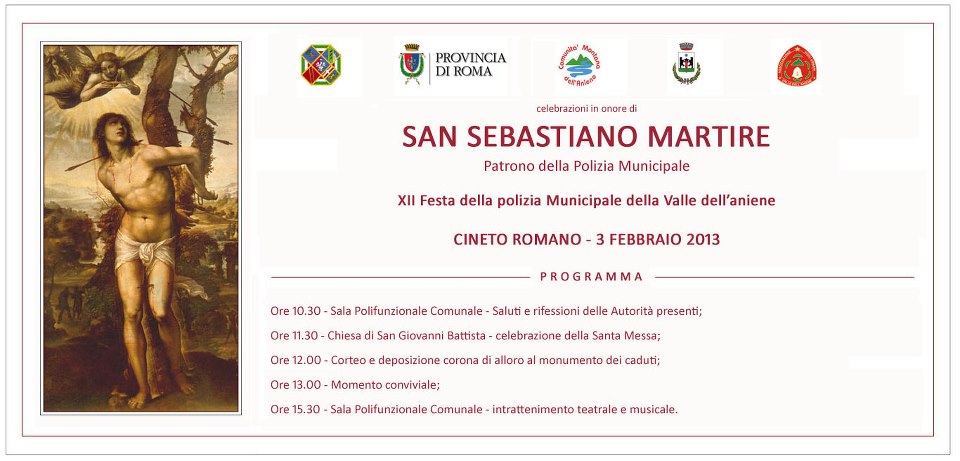 03.02: Cineto Romano, una festa per la polizia locale