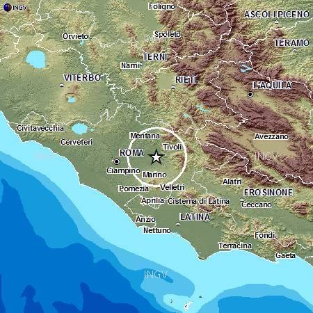 Scossa di terremoto a Villa Adriana