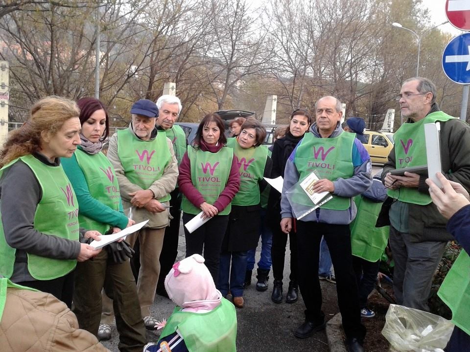 Tivoli, la “Rivoluzione degli educati” comincia dalla stele dedicata a Peppino Impastato