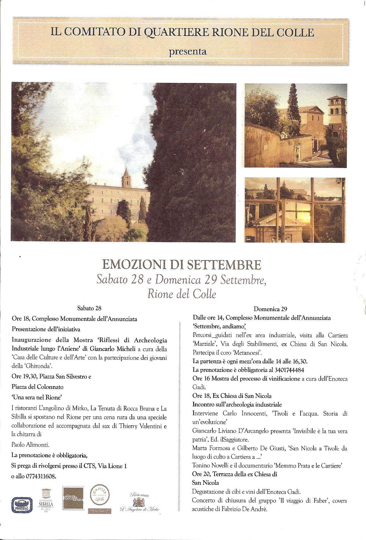 Un fine settimana per scoprire e “gustare” Tivoli vecchia