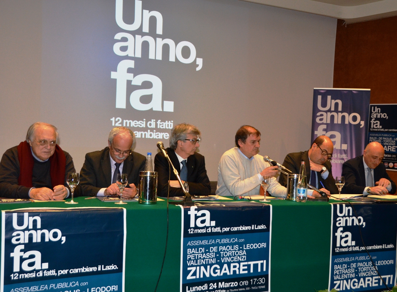 Zingaretti a Tivoli: l’intervista. Il bilancio del “primo anno”