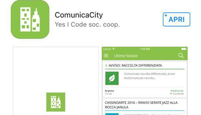ComunicaCity a Tivoli, il Comune sbarca su smartphone e tablet