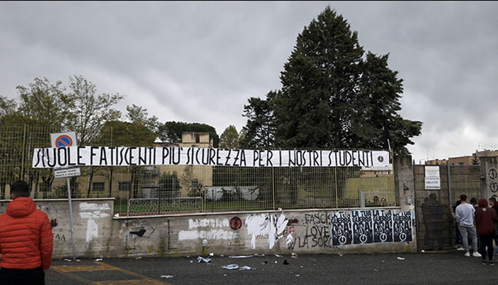 Scuola occupata a Guidonia, all’Isabella d’Este proteste per la sicurezza