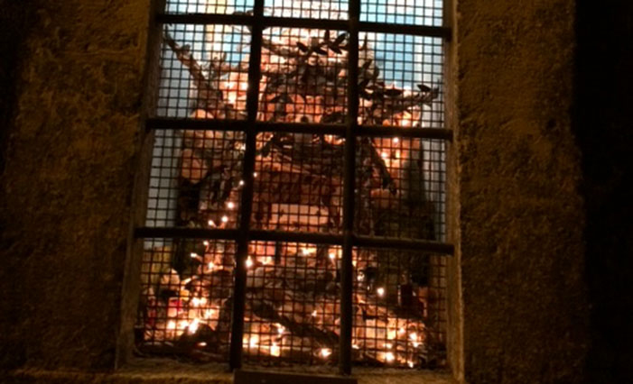 Rione dei presepi a Tivoli . si rinnova la tradizione