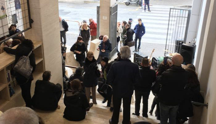 Scalinata tra viale Trieste e viale Tomei, aperto Attraverso