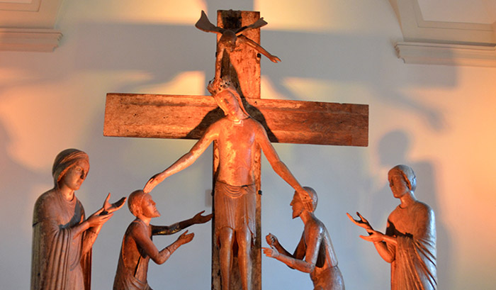 La Deposizione di Tivoli, le preziose statue tornano a “casa” dopo un nuovo restauro
