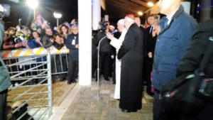 Il Papa a Guidonia, il saluto ai fedeli