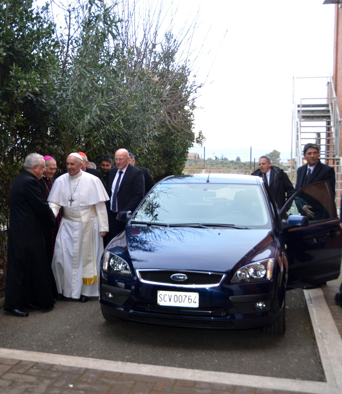 Visita del Papa a Setteville - Guidonia - Roma