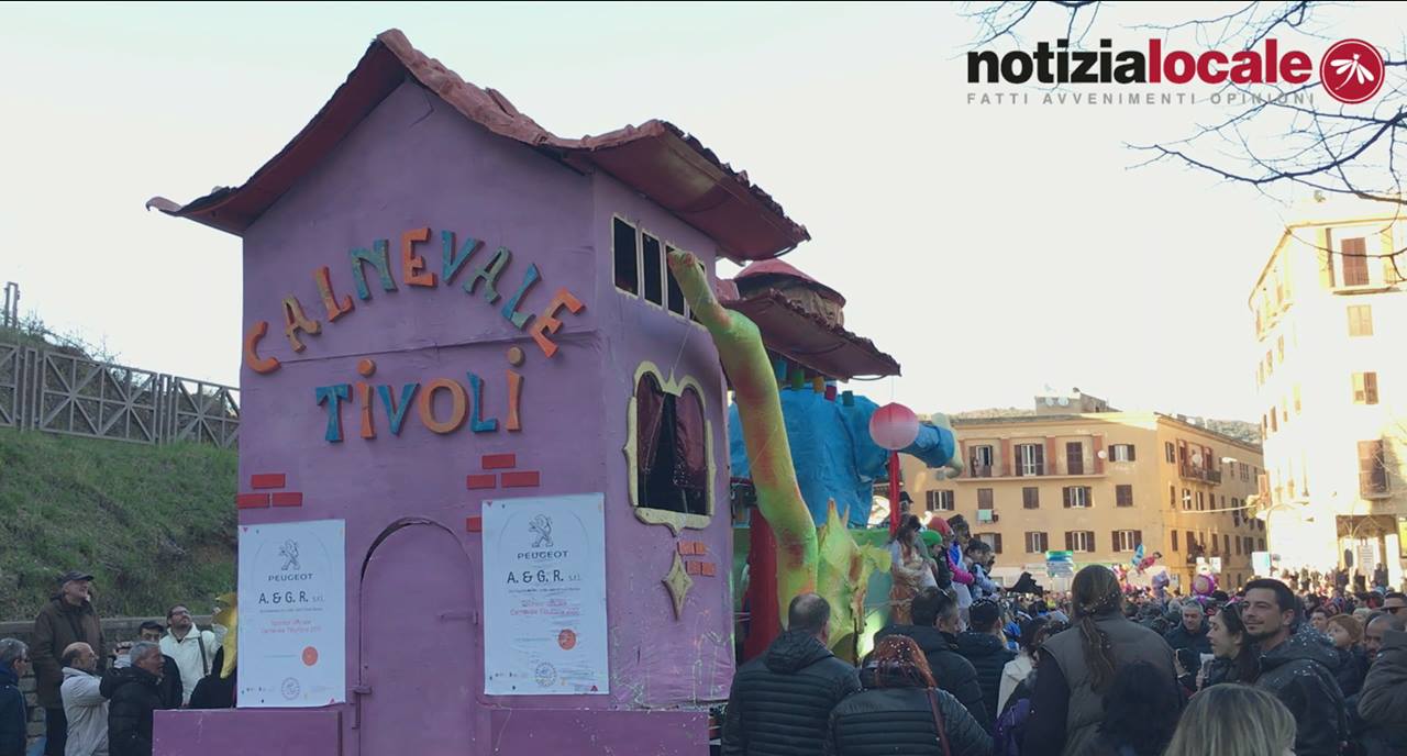 Sfilata del Carnevale di Tivoli 2017 del 19 febbraio