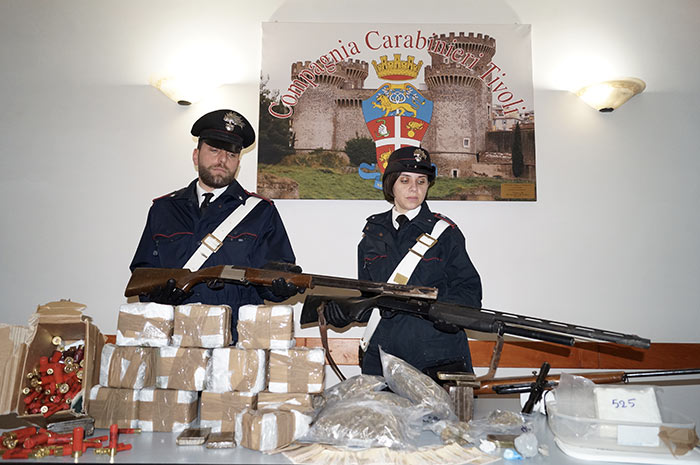 Arresti a Castel Madama: 4 calabresi rifornivano di droga l’hinterland tiburtino