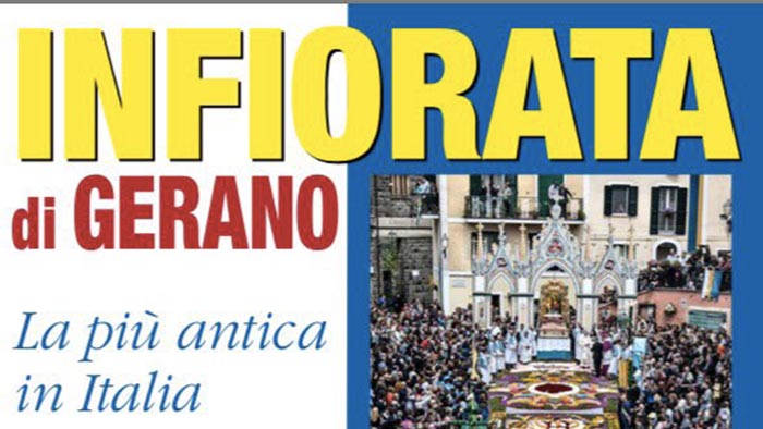 Infiorata di Gerano 2017, tutto pronto per la 288° edizione