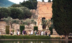 Turisti a Villa Adriana