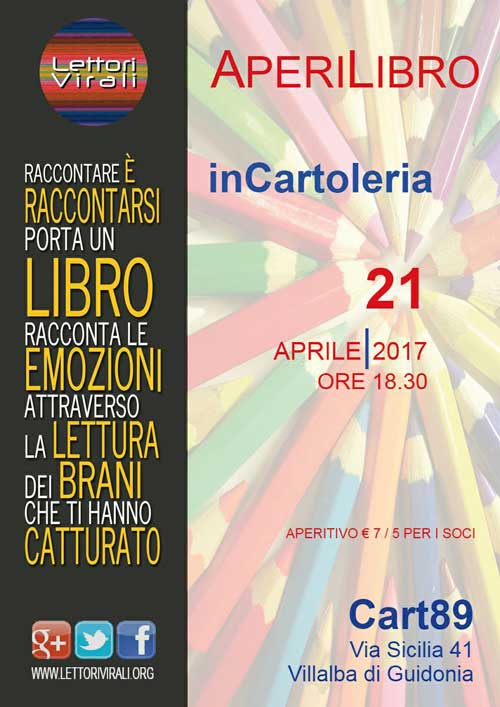 Lettori Virali: AperiLibro-inCartoleria incontro di lettura a voce alta