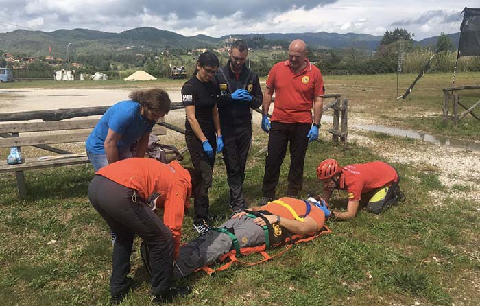 Medici del Soccorso Alpino a Vicovaro per due giorni di alta formazione