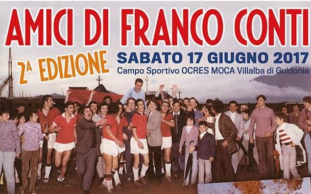 Secondo memorial Franco Conti, i suoi “amici” ancora in campo per ricordarlo