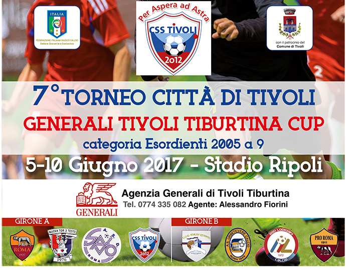 Torneo Città di Tivoli riservato ai calciatori 2005