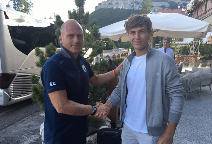 Eros De Santis alla Virtus Entella, sbarca in Serie B il giovane di Tivoli