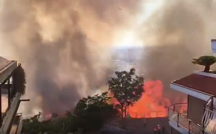 Incendi record in provincia di Roma, aumento del 359%