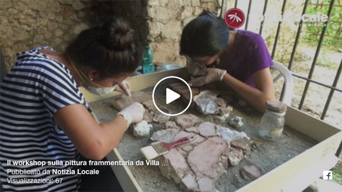 Villa Adriana le scoperte del Macchiozzo. Trovati nuovi affreschi
