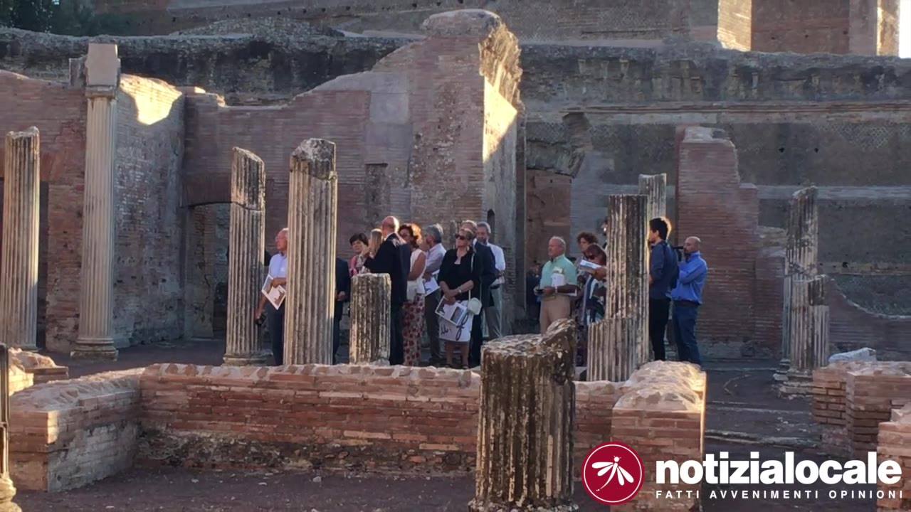 Apertura del Teatro Marittimo, torna a splendere il “cuore” della Villa Adriana.