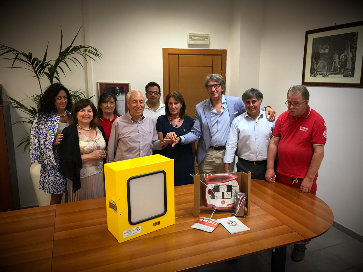 Un Fibrillatore per la Croce Rossa di Tivoli
