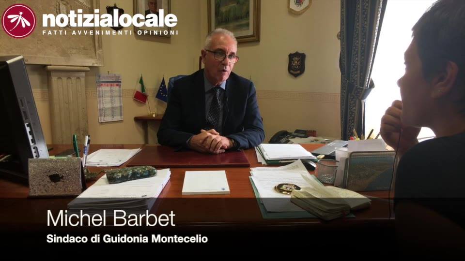 Michel Barbet, la VIDEO intervista al Sindaco di Guidonia Montecelio