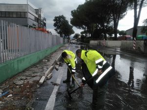 Allagamento via Lago dei Tartari, foto Vvaa